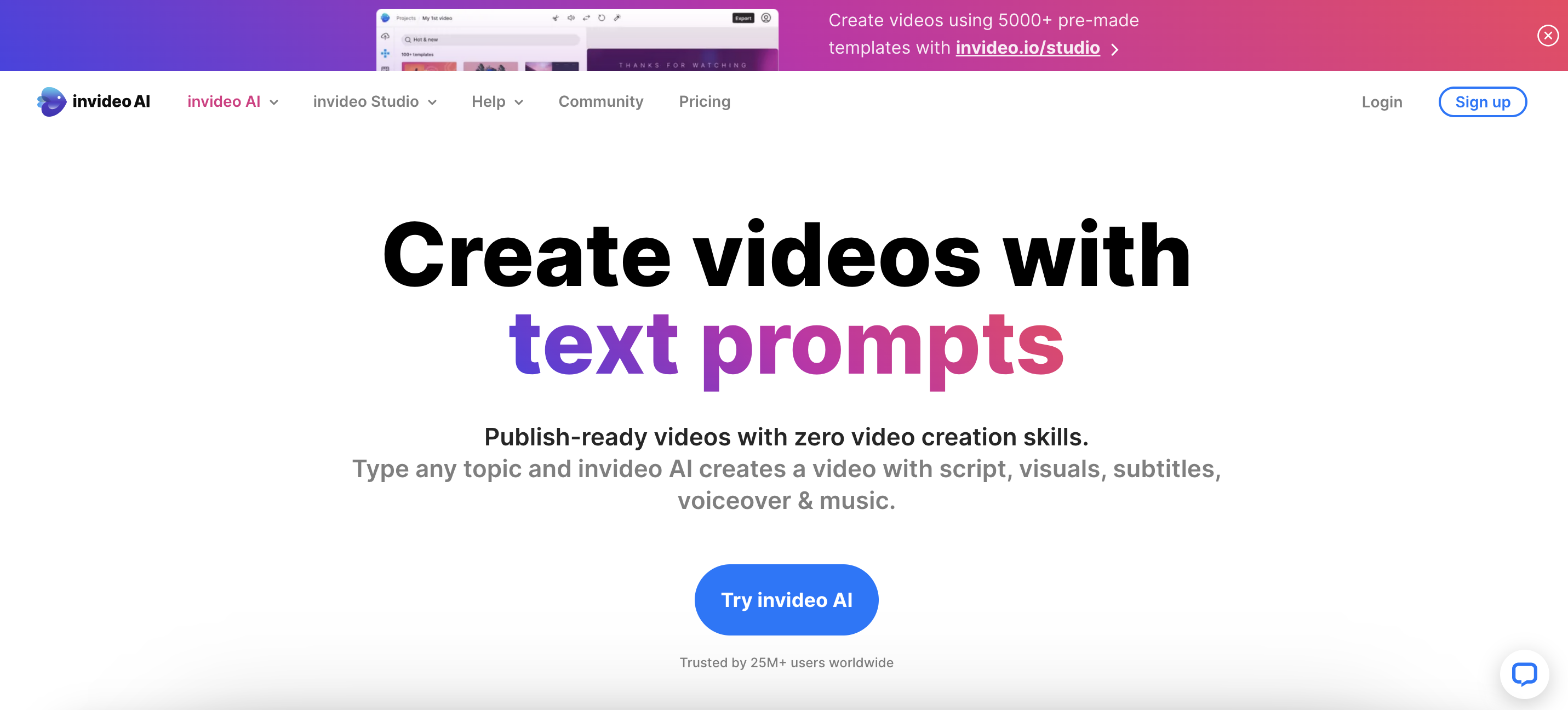 InVideo Video Creation Tool